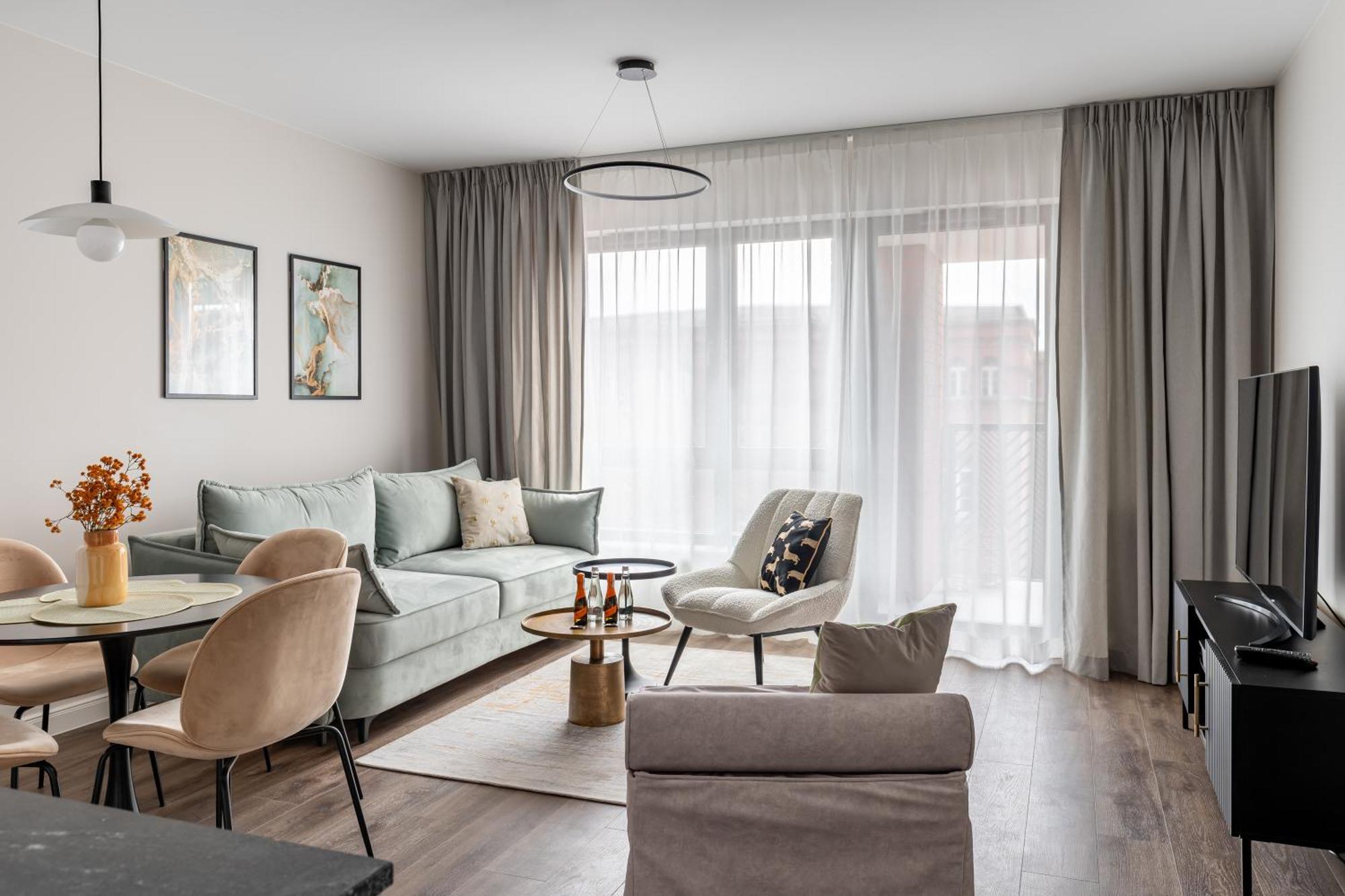 Scala City Center Premium Apartments With Parking By Lion Apartments Gdansk Exterior foto