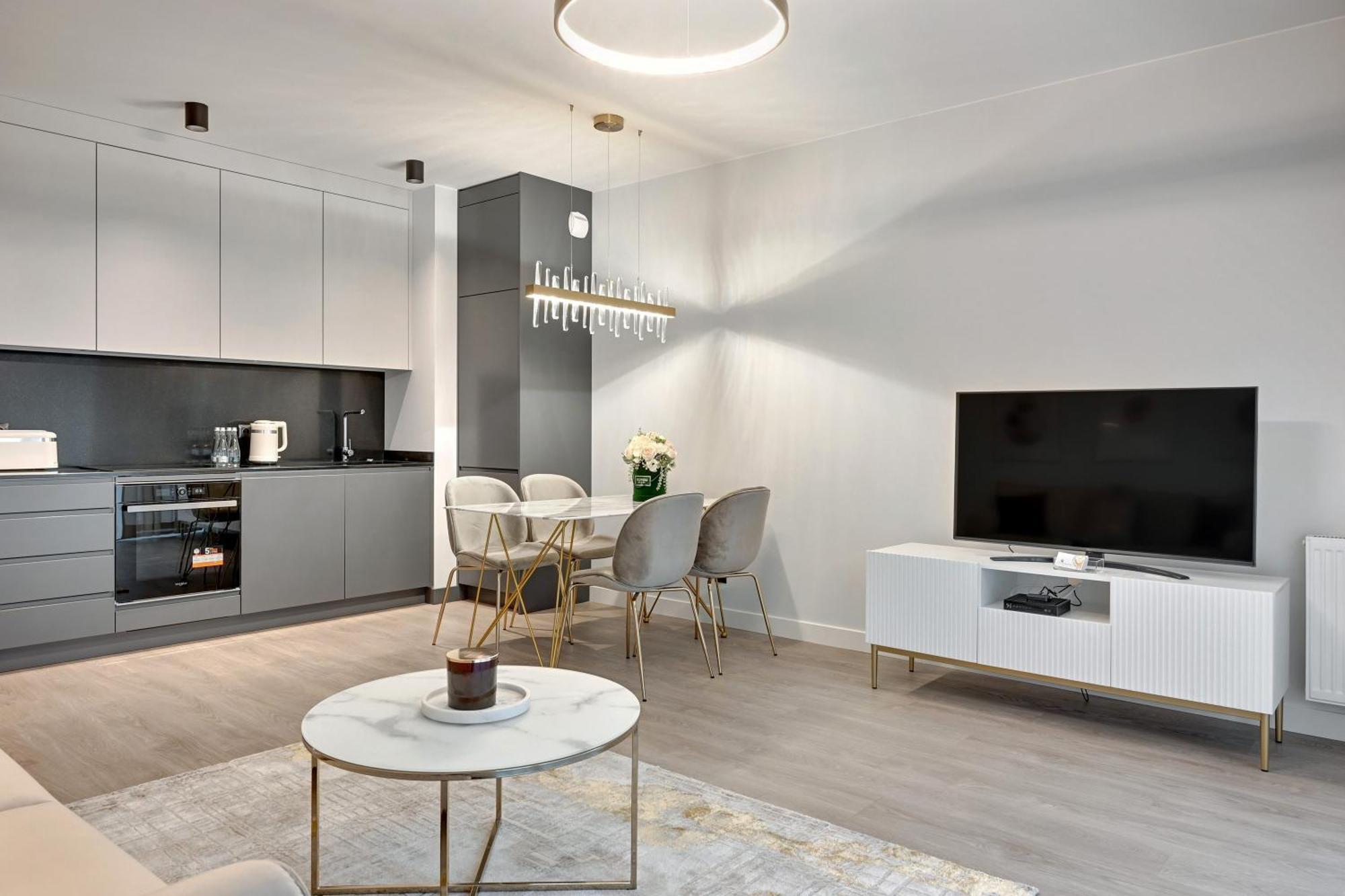 Scala City Center Premium Apartments With Parking By Lion Apartments Gdansk Exterior foto
